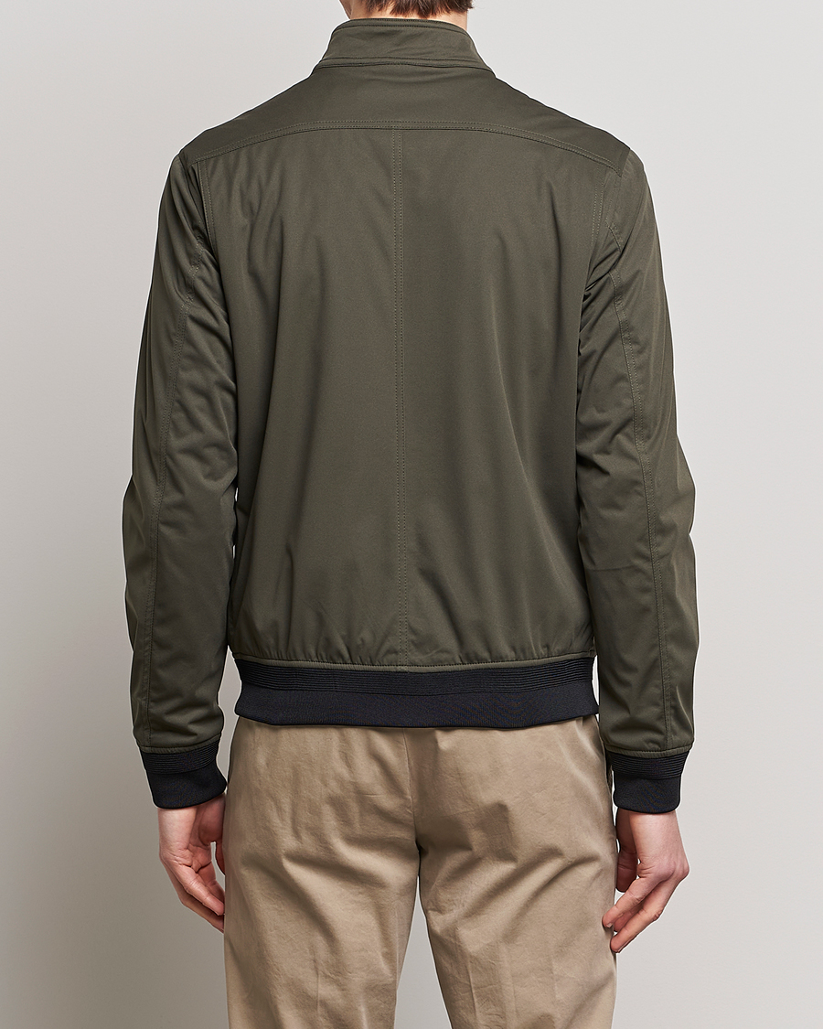 Herr | Jackor | Oscar Jacobson | Harris Harrington Nylon Jacket Green