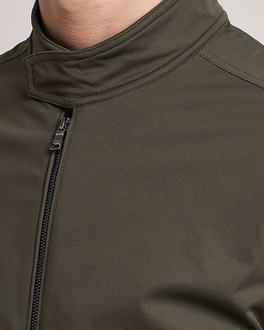 Herr | Jackor | Oscar Jacobson | Harris Harrington Nylon Jacket Green