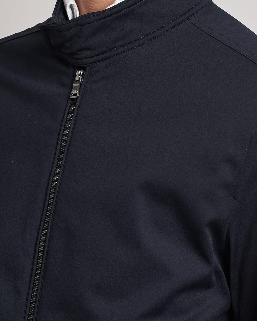 Herr | Jackor | Oscar Jacobson | Harris Harrington Nylon Jacket Navy