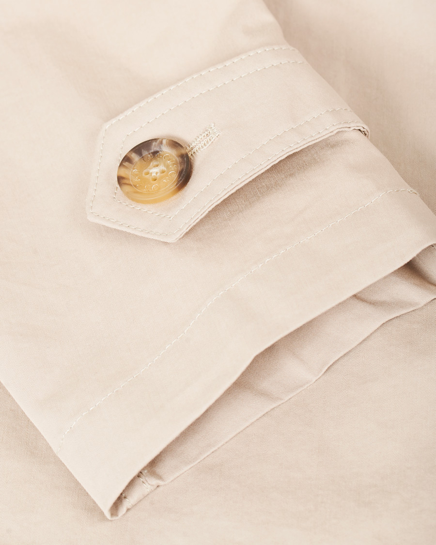 Herr | Jackor | Oscar Jacobson | Reace Double Breasted Trenchcoat Beige