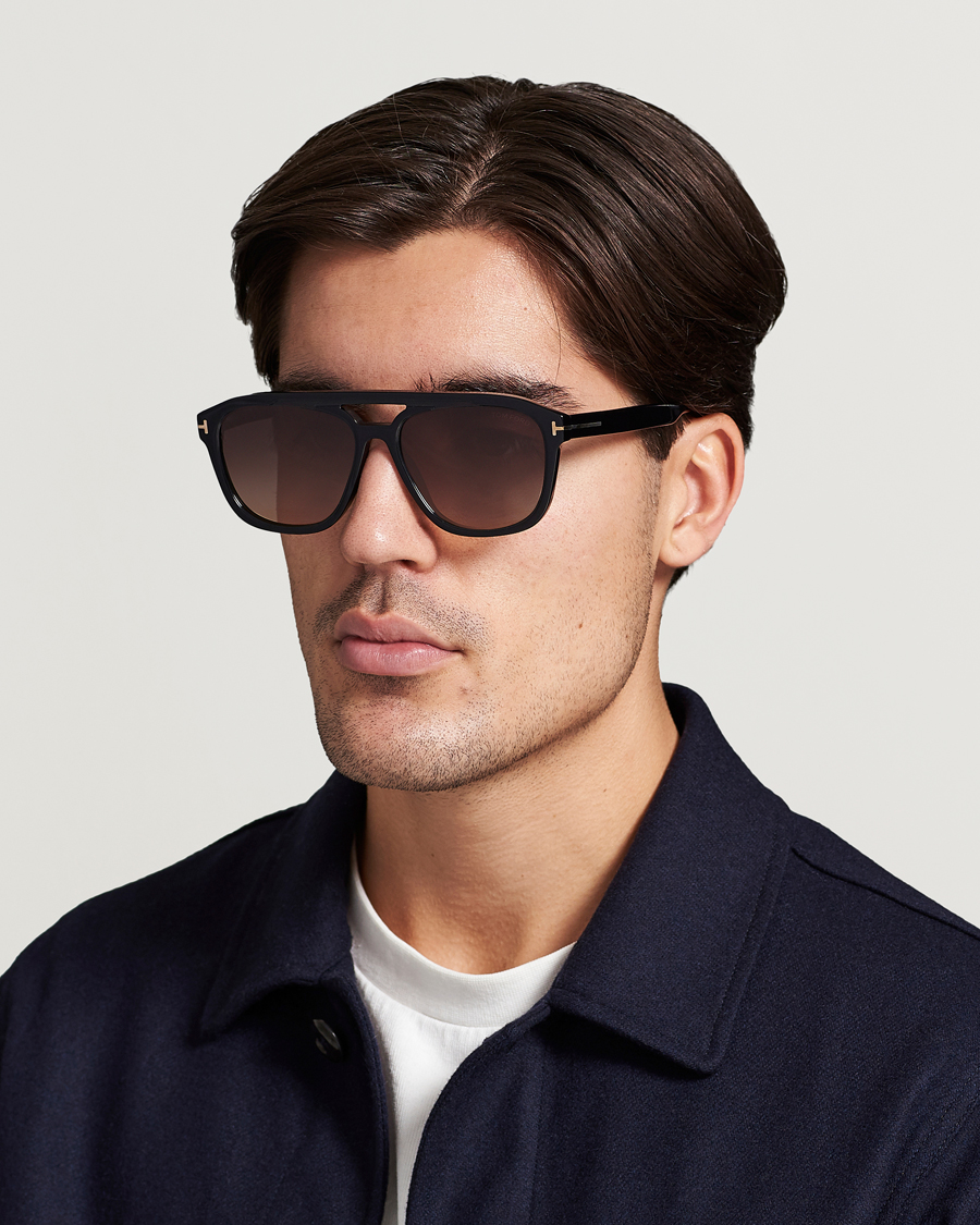 Herr | Tom Ford Gerrard FT0776 Sunglasses Black/Gradient | Tom Ford | Gerrard FT0776 Sunglasses Black/Gradient