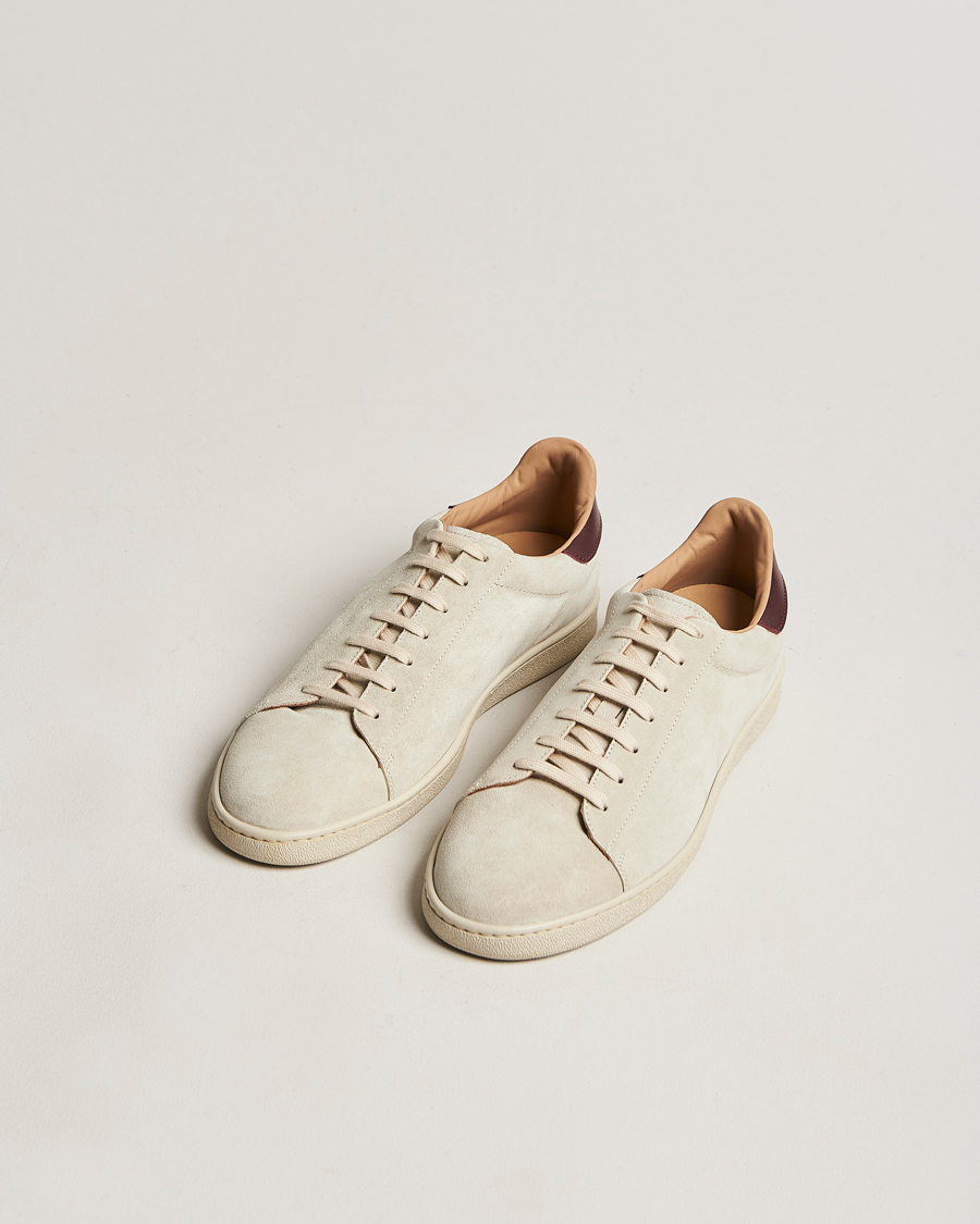Herr | Sweyd TI Sneakers Crema Suede/Wine | Sweyd | TI Sneakers Crema Suede/Wine