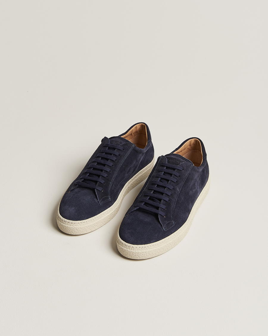 Herr |  | Sweyd | 054 Sneakers Seppia Blue Suede