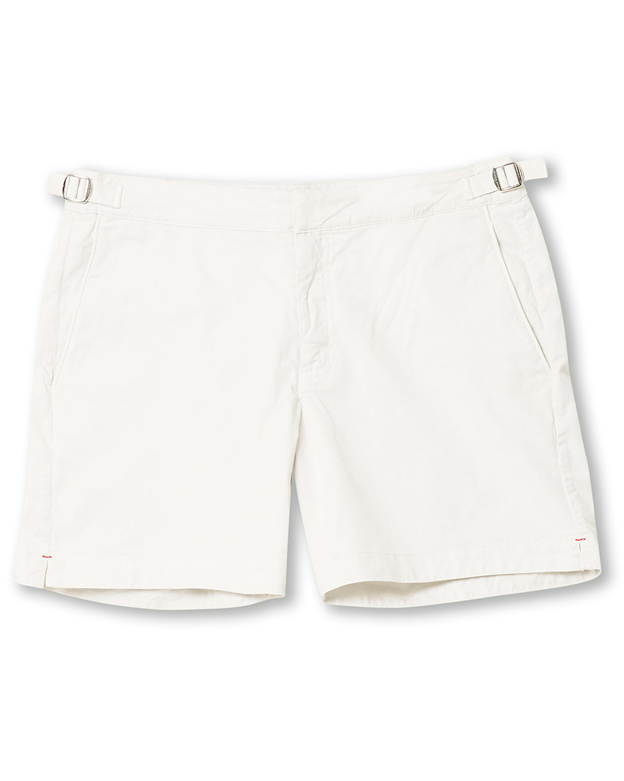 Herr | Shorts | Orlebar Brown | Bulldog Cotton Twill Shorts Chalk