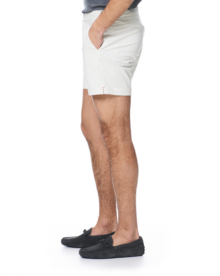 Herr | Shorts | Orlebar Brown | Bulldog Cotton Twill Shorts Chalk