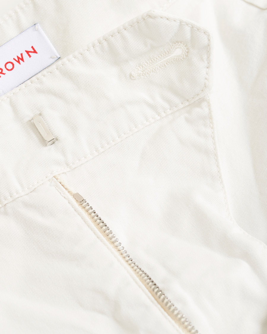 Herr | Shorts | Orlebar Brown | Bulldog Cotton Twill Shorts Chalk