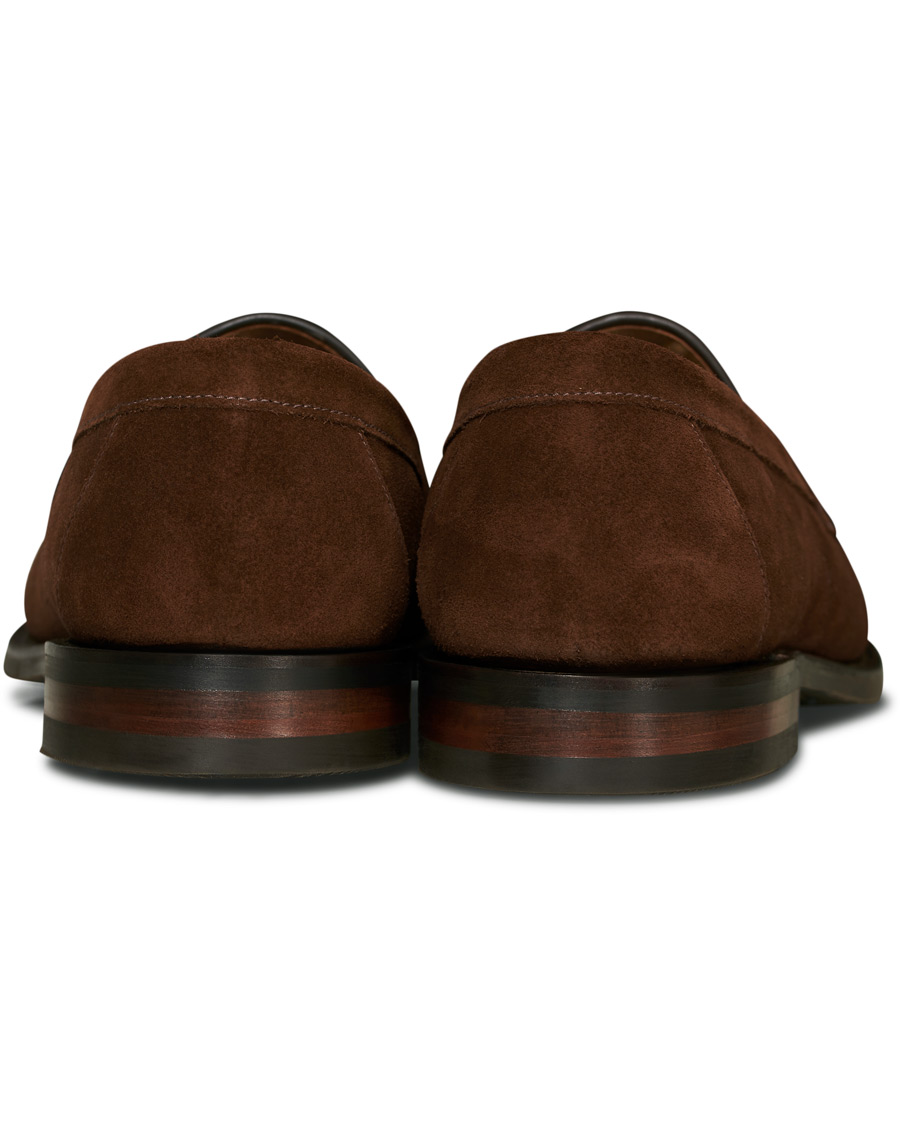 Herr | Loake 1880 Imperial 2 Penny Loafer Brown Suede UK10 - EU44 | Loake 1880 | Imperial 2 Penny Loafer Brown Suede UK10 - EU44