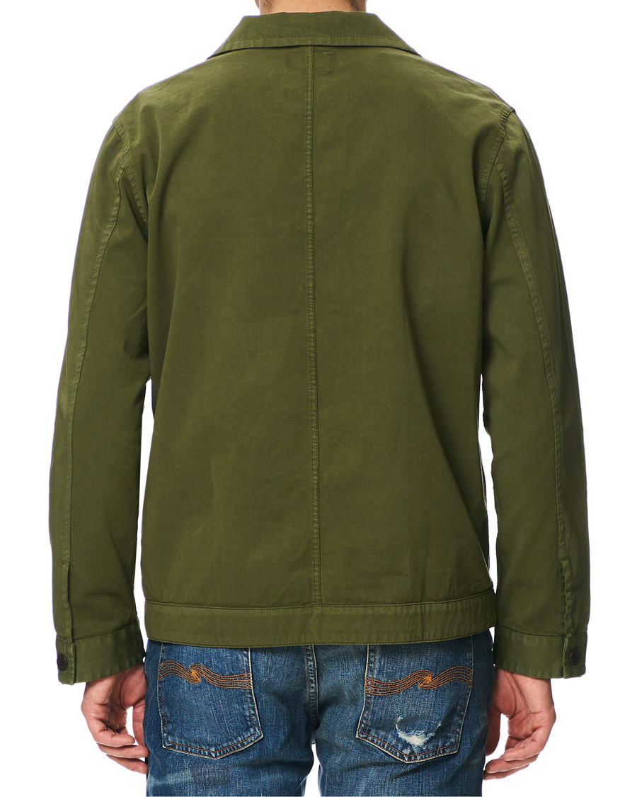 Herr | Skjortor | Nudie Jeans | Colin Utility Overshirt Green