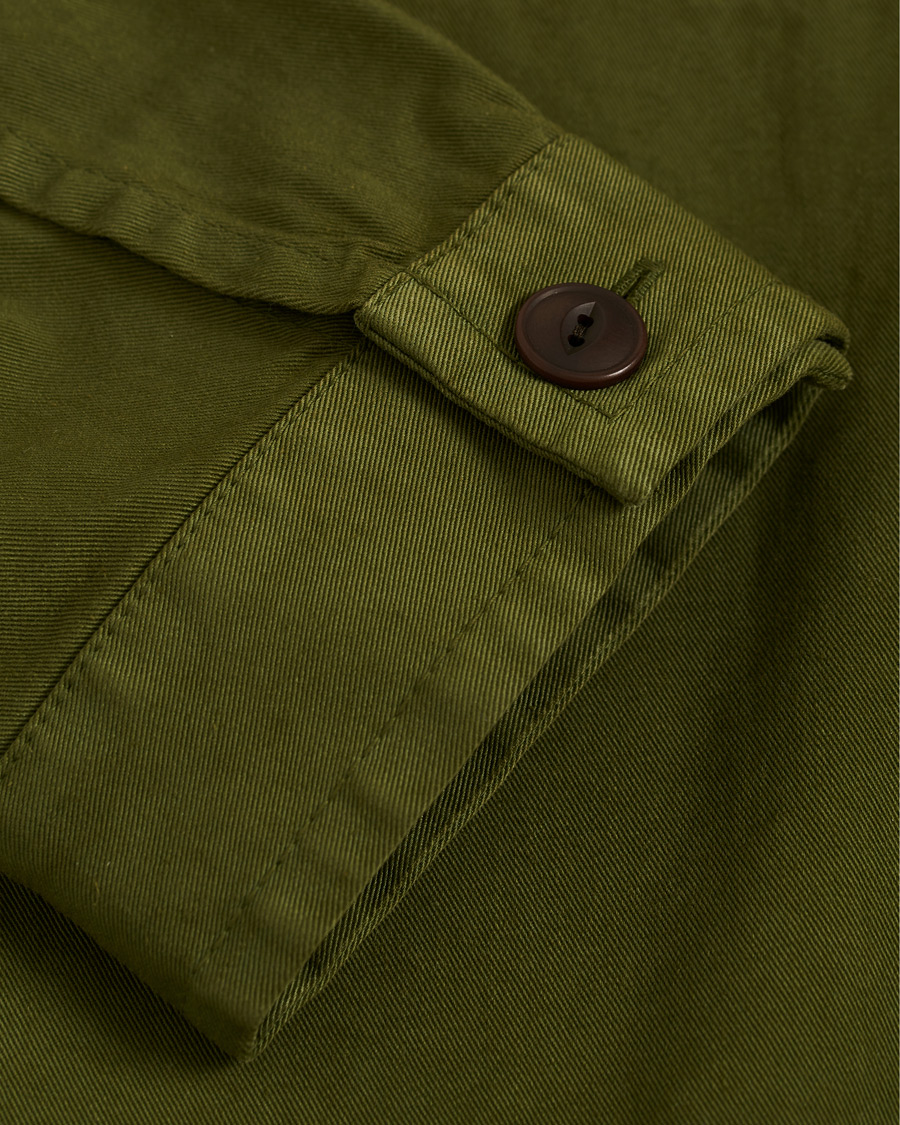 Herr | Skjortor | Nudie Jeans | Colin Utility Overshirt Green
