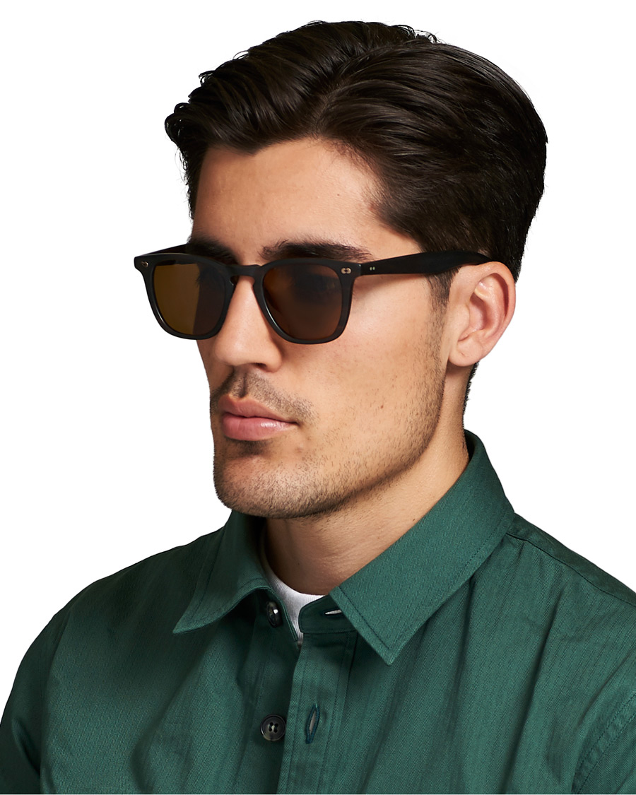 Herr | Garrett Leight Brooks X 48 Sunglasses Brandy Tortoise | Garrett Leight | Brooks X 48 Sunglasses Brandy Tortoise