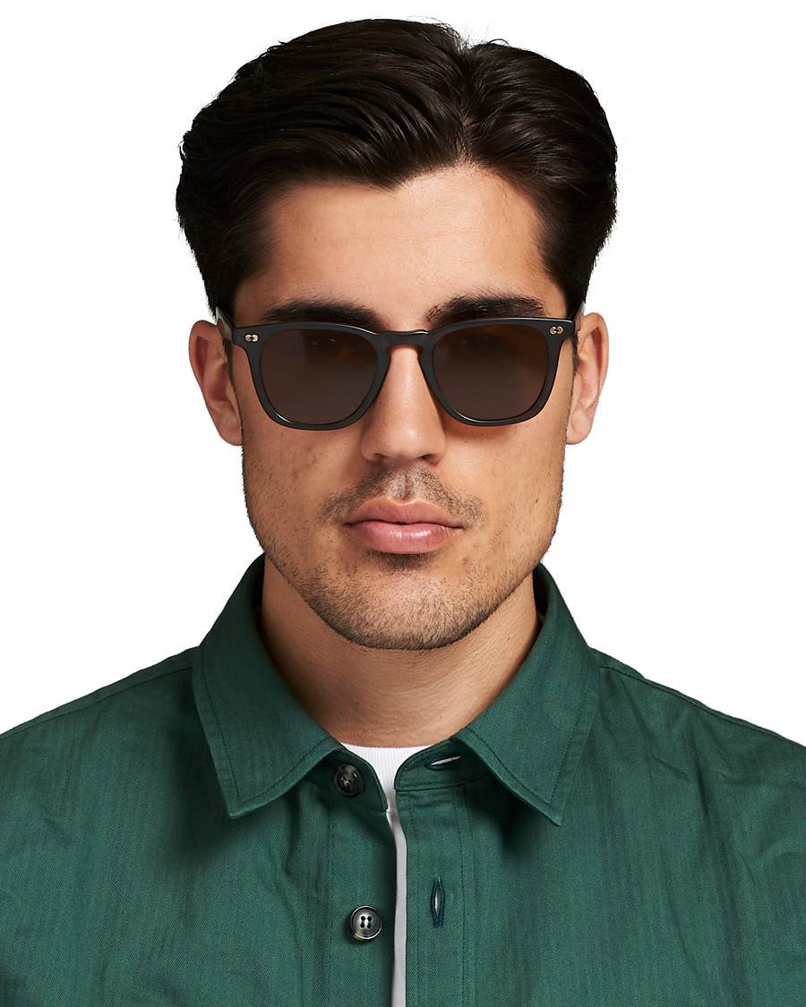 Herr | Garrett Leight Brooks X 48 Sunglasses Brandy Tortoise | Garrett Leight | Brooks X 48 Sunglasses Brandy Tortoise