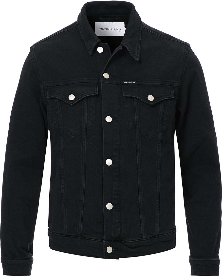 Herr | Jackor | Calvin Klein Jeans | Foundation Slim Denim Jacket Washed Black