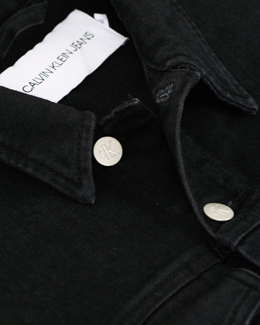 Herr | Jackor | Calvin Klein Jeans | Foundation Slim Denim Jacket Washed Black