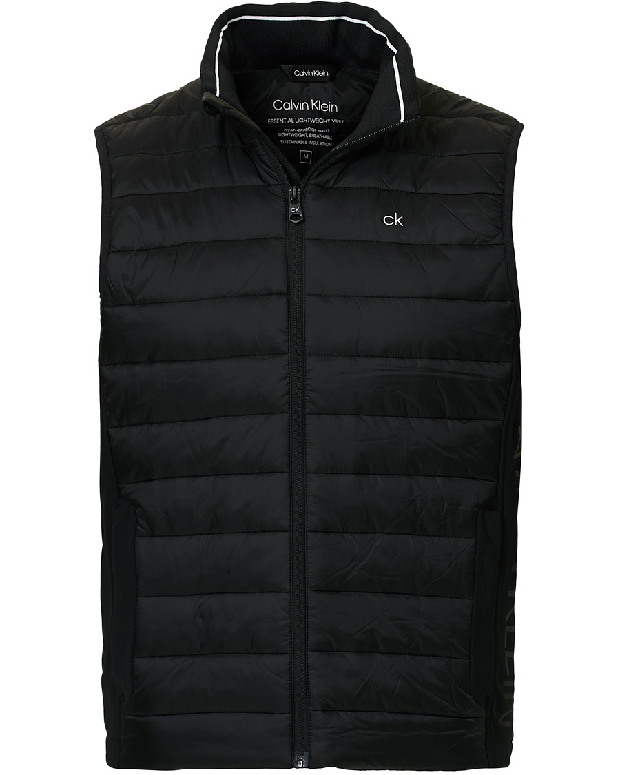 Herr | Jackor | Calvin Klein | Lightweight Vest Black