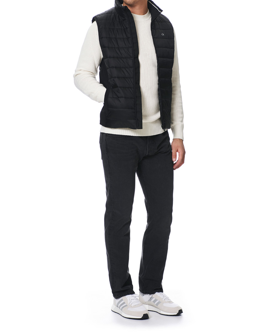 Herr | Jackor | Calvin Klein | Lightweight Vest Black