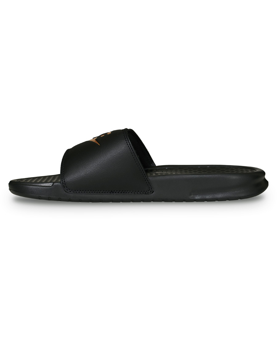 Herr | Nike Benassi JDI Slides Black/Gold | Nike | Benassi JDI Slides Black/Gold