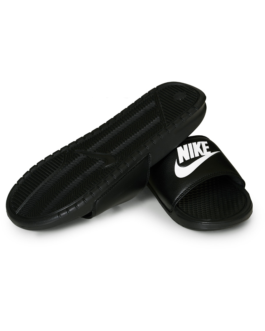 Herr | Nike Benassi JDI Slides Black/White | Nike | Benassi JDI Slides Black/White