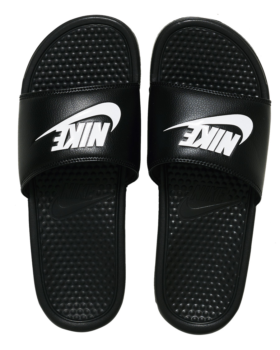 Herr | Nike Benassi JDI Slides Black/White | Nike | Benassi JDI Slides Black/White