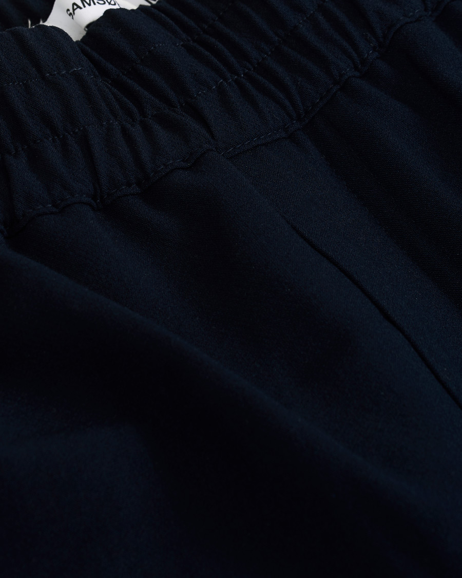 Herr | Shorts | Samsøe Samsøe | Samsøe & Samsøe Smith Drawstring Shorts Night Sky