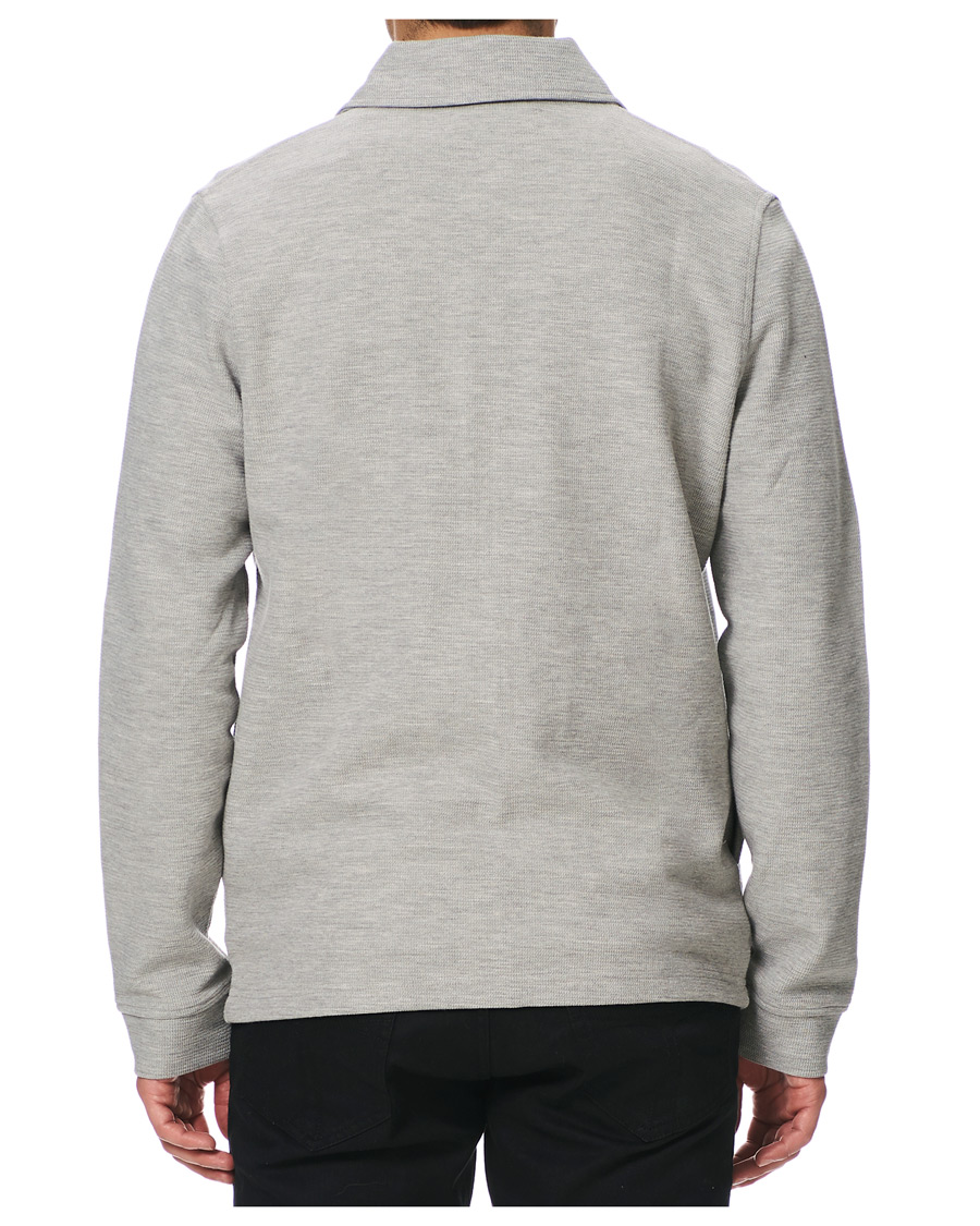 Herr | Tröjor | Samsøe Samsøe | Samsøe & Samsøe Herrskov Zip Cardigan Grey Mel