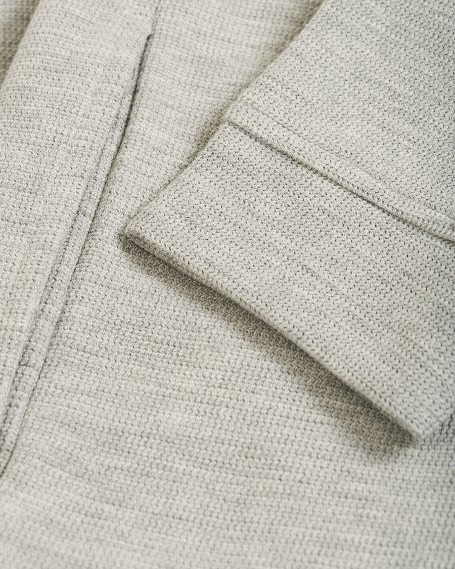 Herr | Tröjor | Samsøe Samsøe | Samsøe & Samsøe Herrskov Zip Cardigan Grey Mel