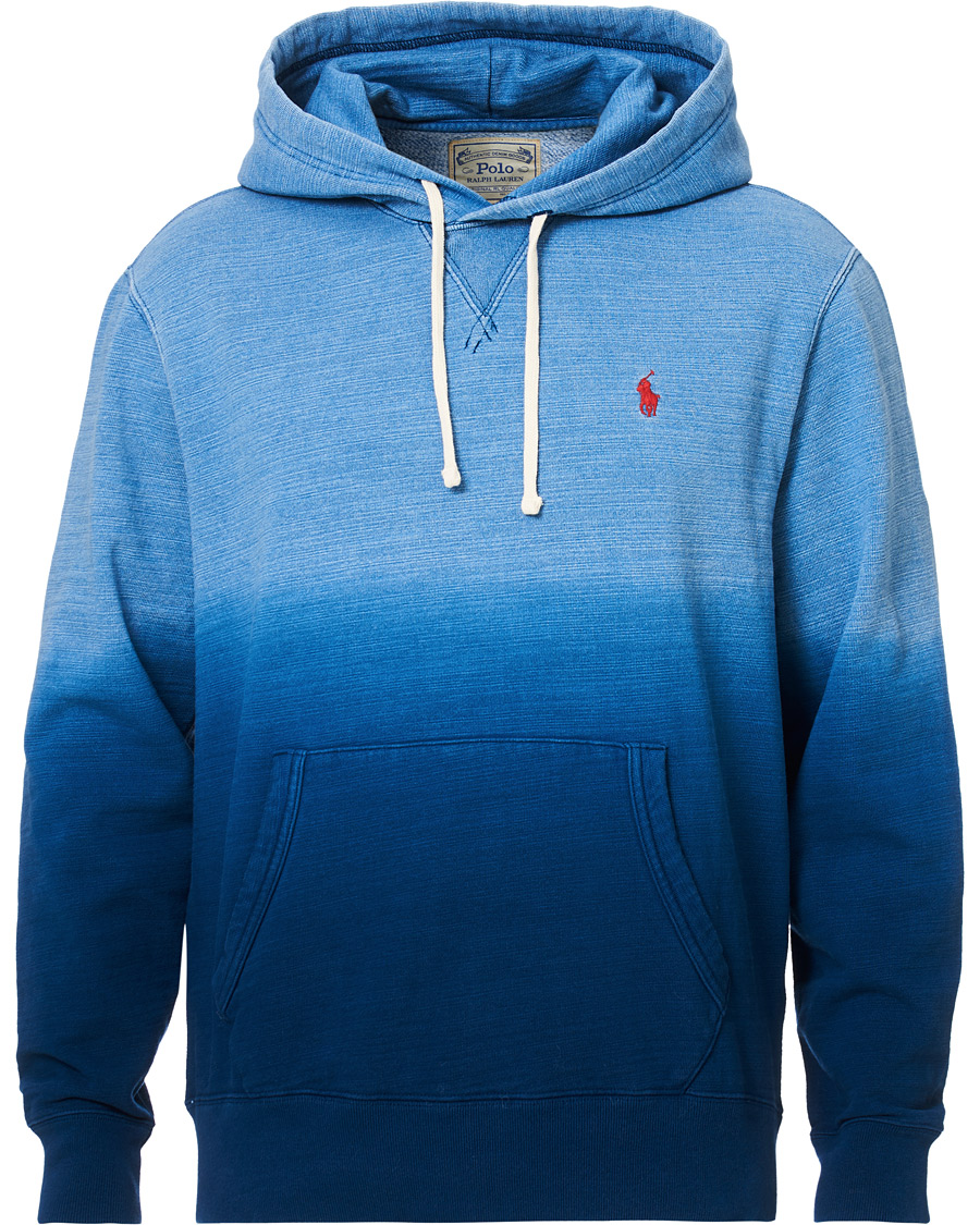 Herr | Tröjor | Polo Ralph Lauren | Magic Fleece Dip Dyed Hoodie Indigo