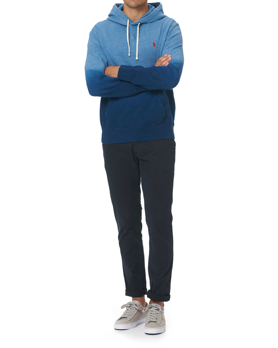 Herr | Tröjor | Polo Ralph Lauren | Magic Fleece Dip Dyed Hoodie Indigo