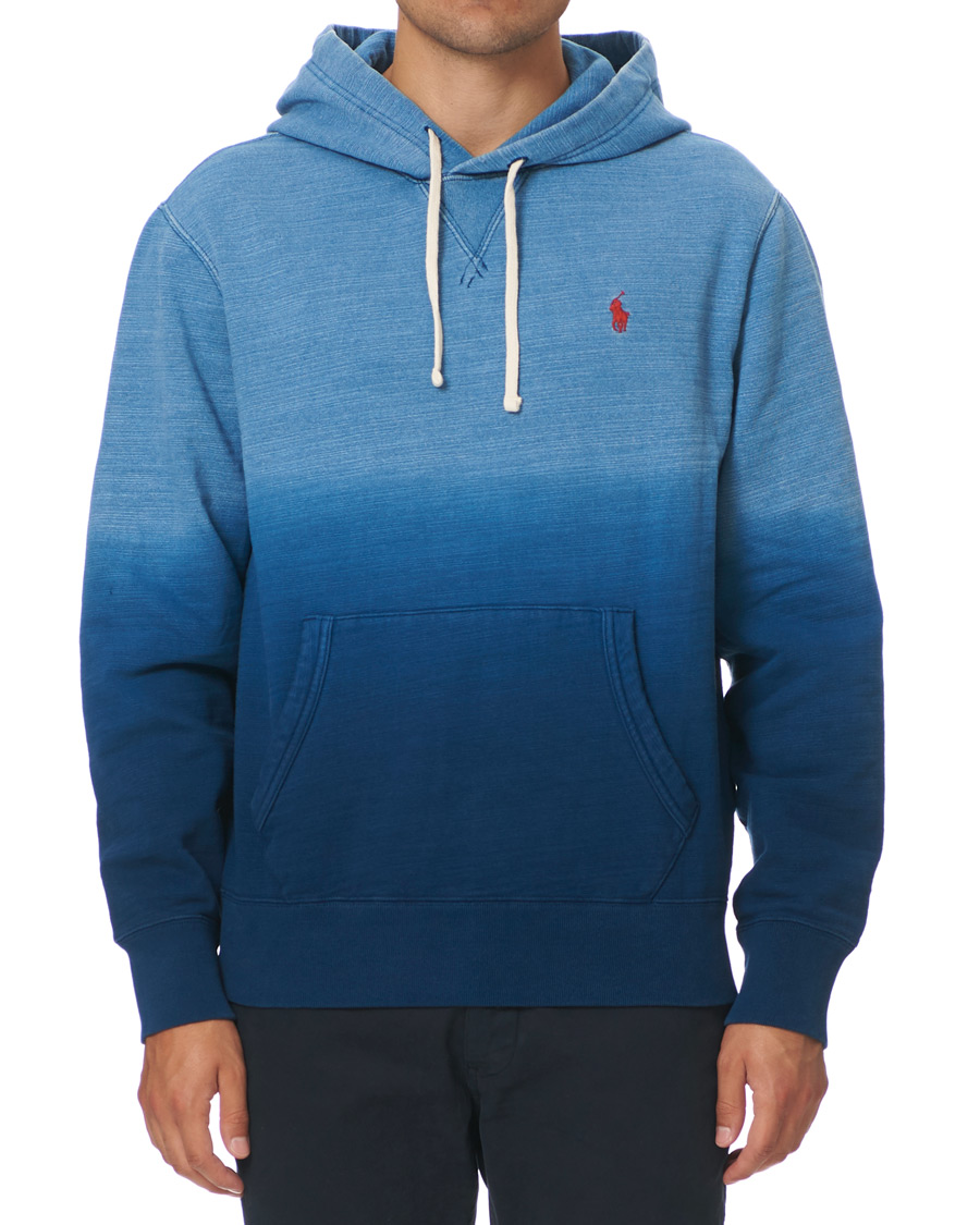 Herr | Tröjor | Polo Ralph Lauren | Magic Fleece Dip Dyed Hoodie Indigo