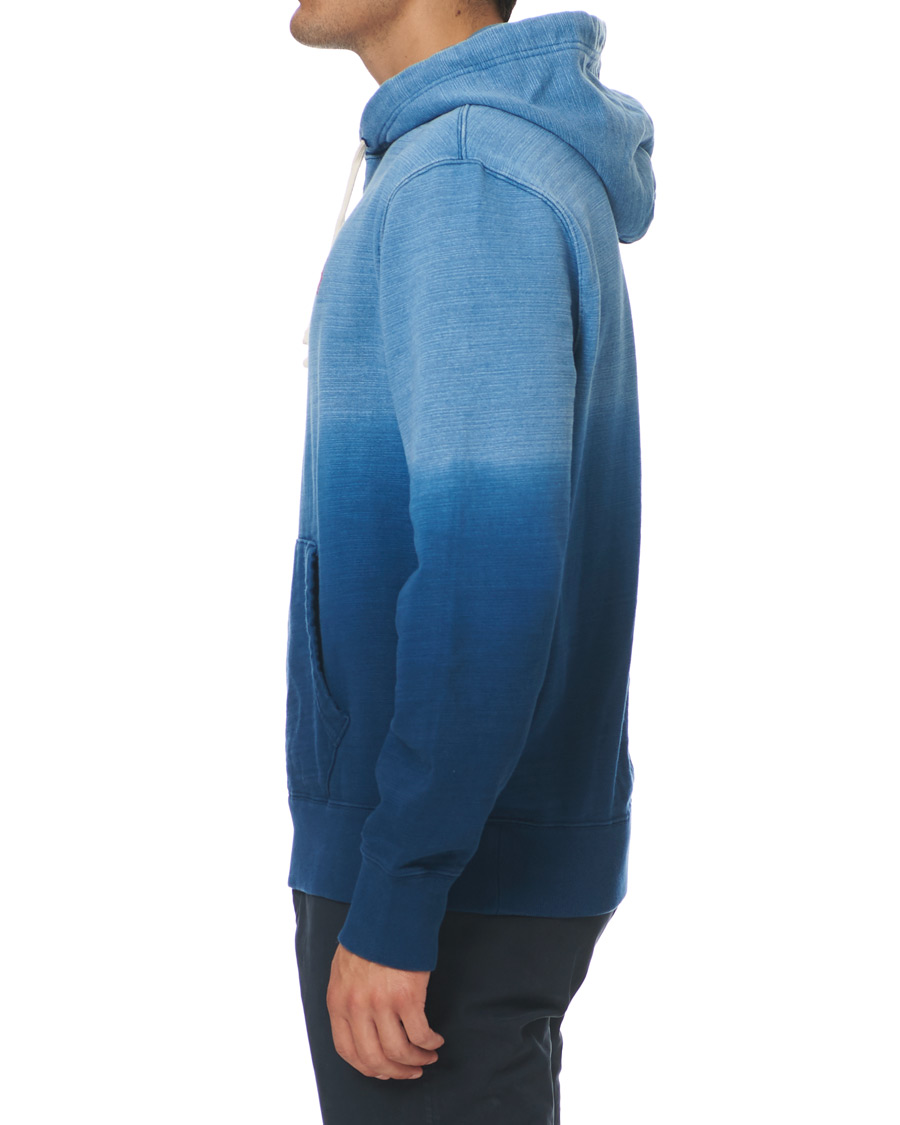 Herr | Tröjor | Polo Ralph Lauren | Magic Fleece Dip Dyed Hoodie Indigo