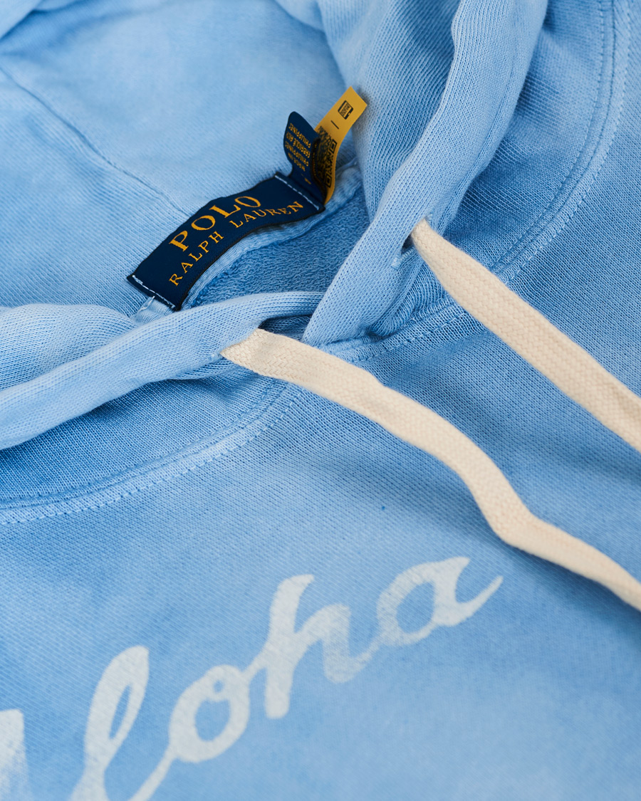 Herr | Tröjor | Polo Ralph Lauren | Printed Spa Terry Hoodie French Blue