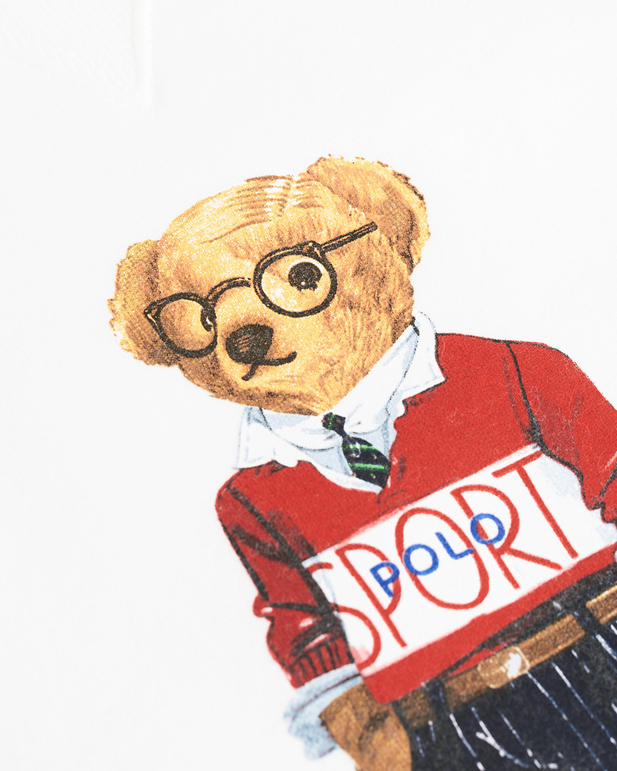 Herr | Tröjor | Polo Ralph Lauren | Printed Sports Bear Sweatshirt White