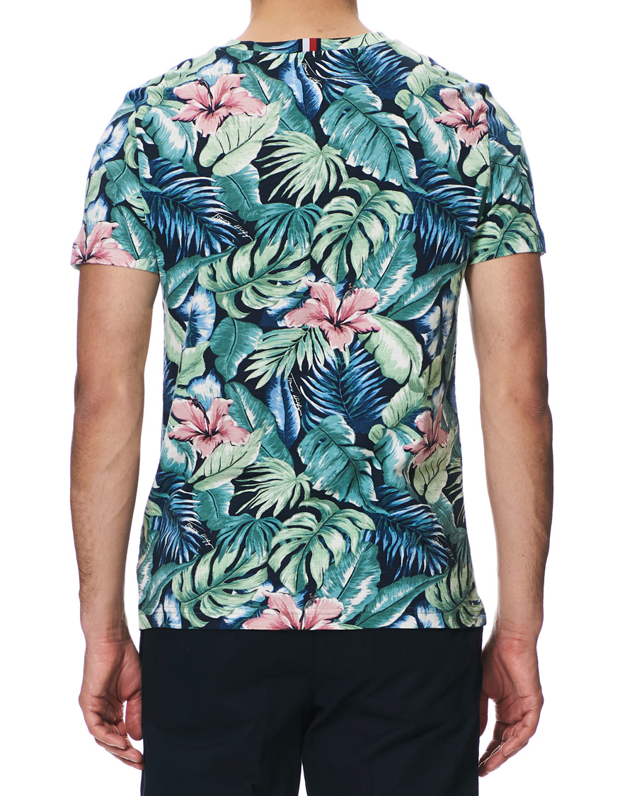 Herr | T-Shirts | Tommy Hilfiger | All Over Flower Printed Crew Neck Tee Green Bay