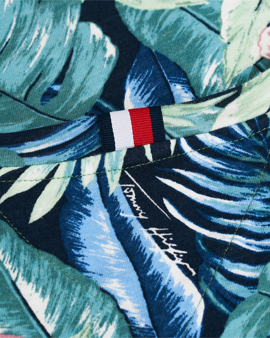 Herr | T-Shirts | Tommy Hilfiger | All Over Flower Printed Crew Neck Tee Green Bay