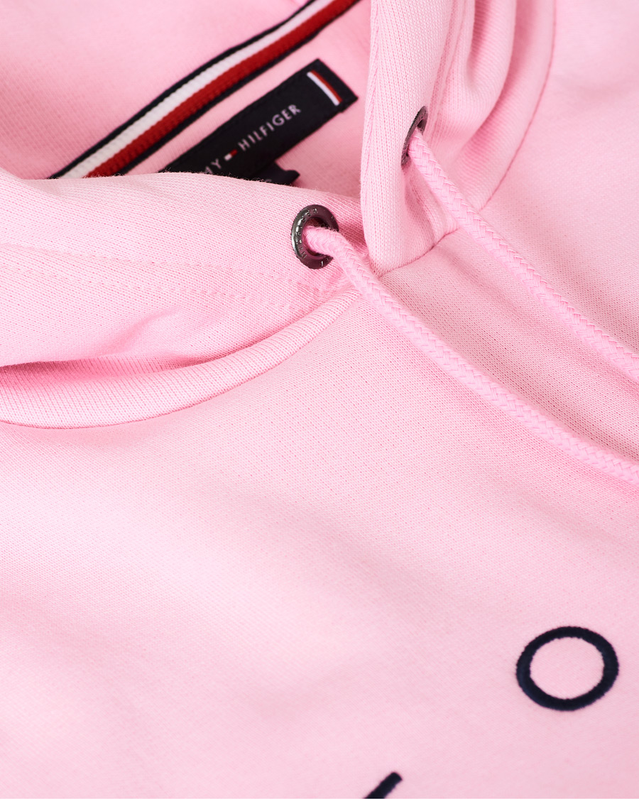 Herr | Tröjor | Tommy Hilfiger | Flag Logo Hoodie Classic Pink