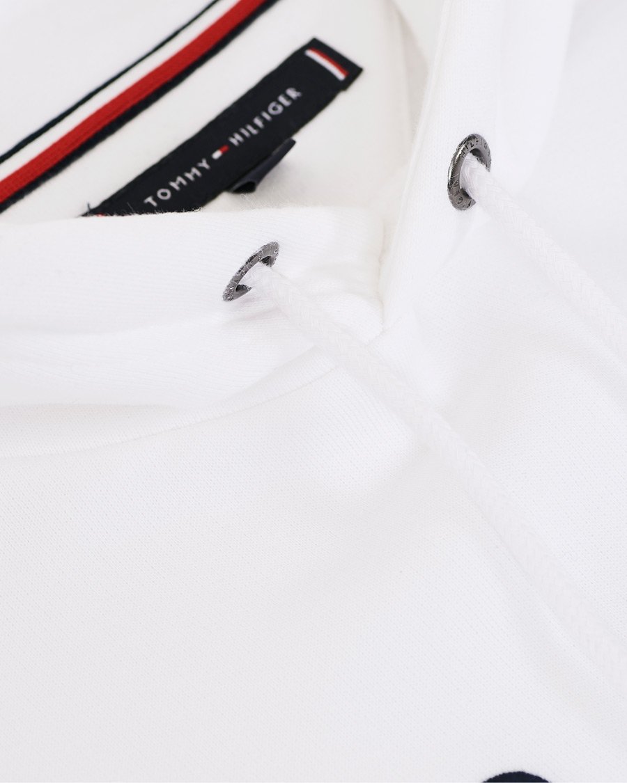 Herr | Tröjor | Tommy Hilfiger | Flag Logo Hoodie White