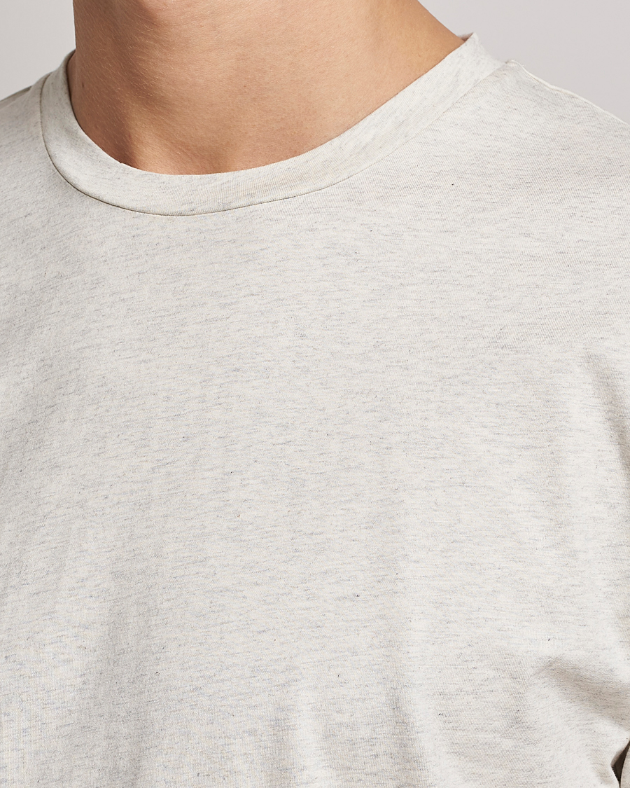 Herr | T-Shirts | Sunspel | Riviera Midweight T-Shirt Archive White