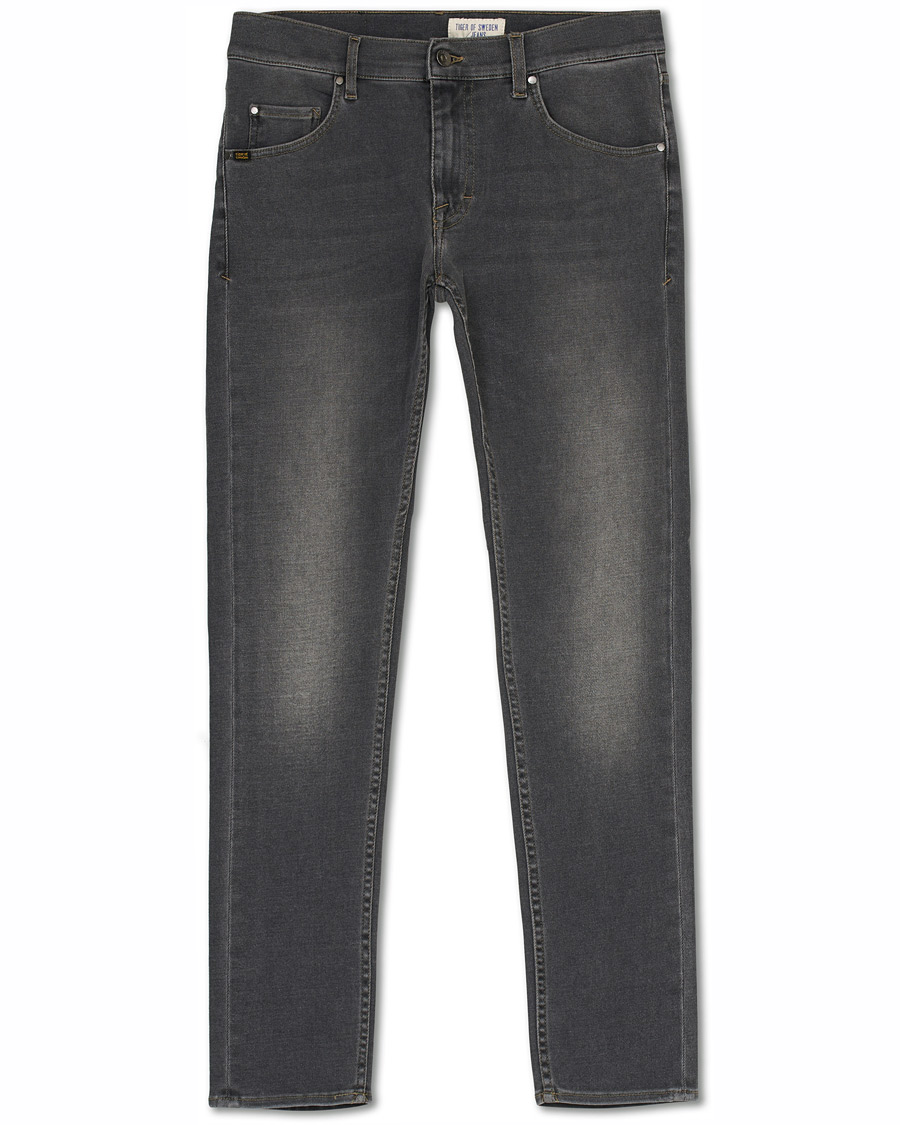 Herr | Jeans | Tiger of Sweden Jeans | Slim Trip Organic Cotton Stretch Jeans Grey