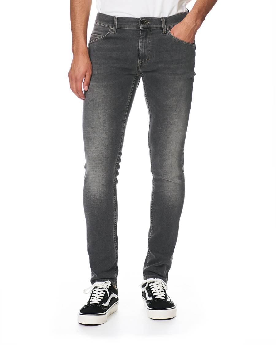 Herr | Jeans | Tiger of Sweden Jeans | Slim Trip Organic Cotton Stretch Jeans Grey