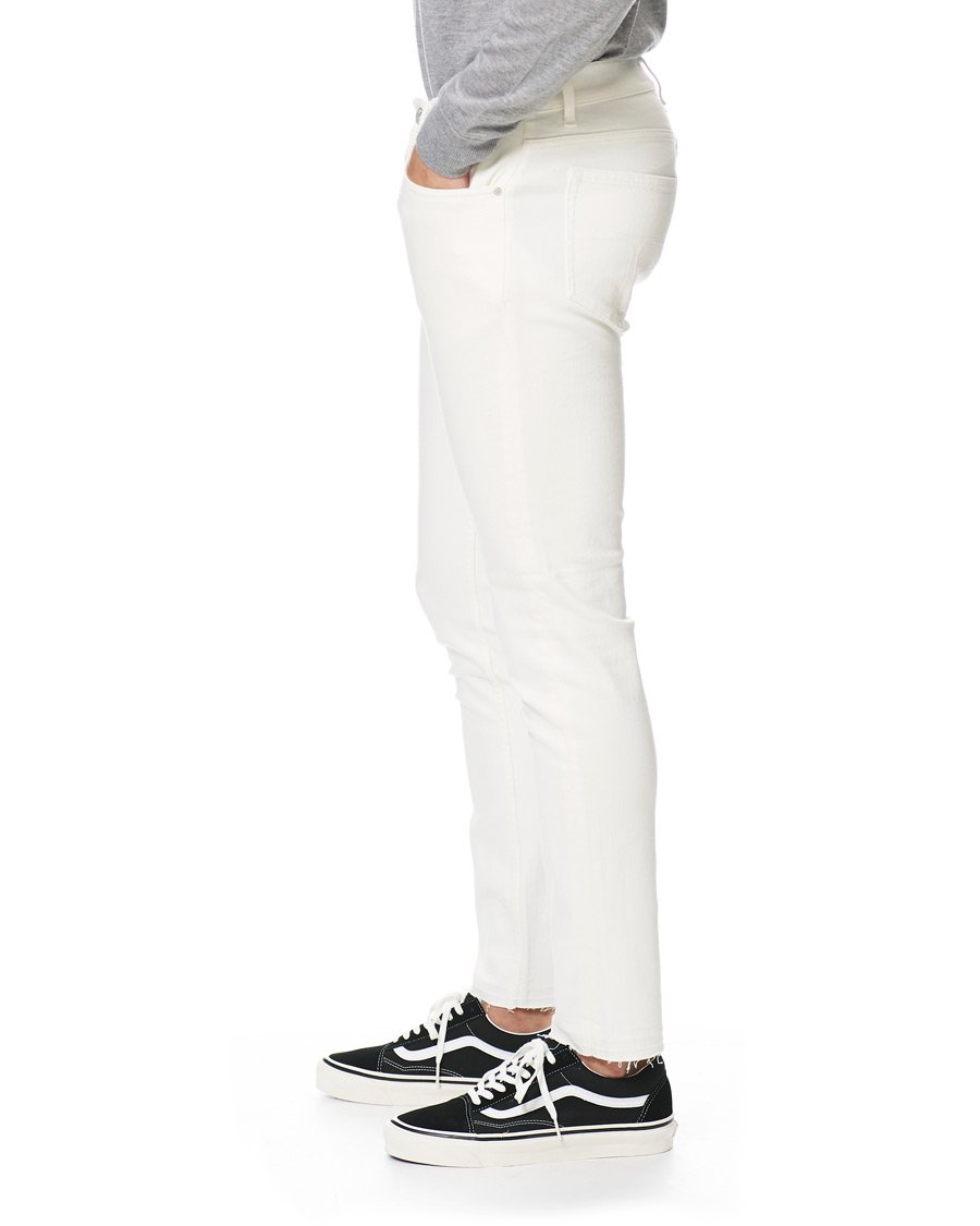 Herr | Jeans | Tiger of Sweden Jeans | Evolve Panel Organic Cotton Stretch Jeans White