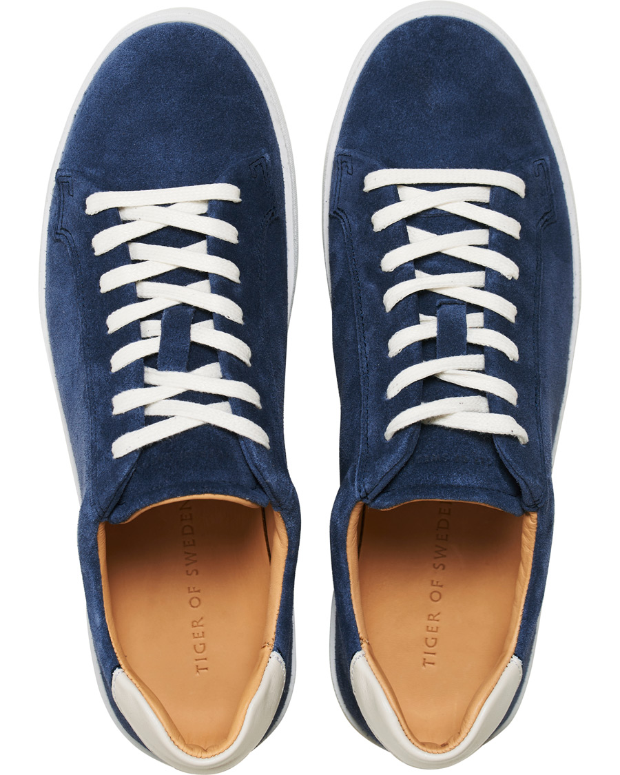 Herr | Tiger of Sweden Salas Sneaker Blue Suede | Tiger of Sweden | Salas Sneaker Blue Suede
