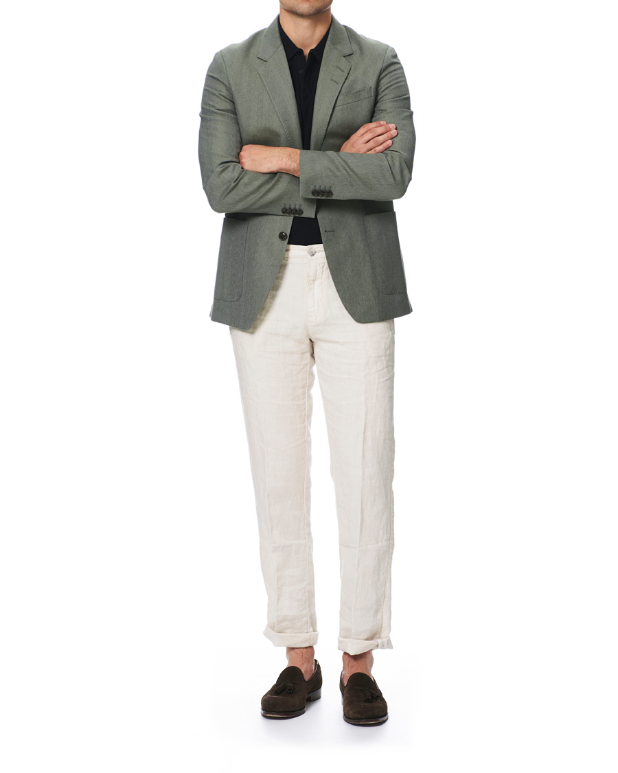 Herr | Kavajer | Tiger of Sweden | Josef Linen/Wool Blazer Soft Mimosa