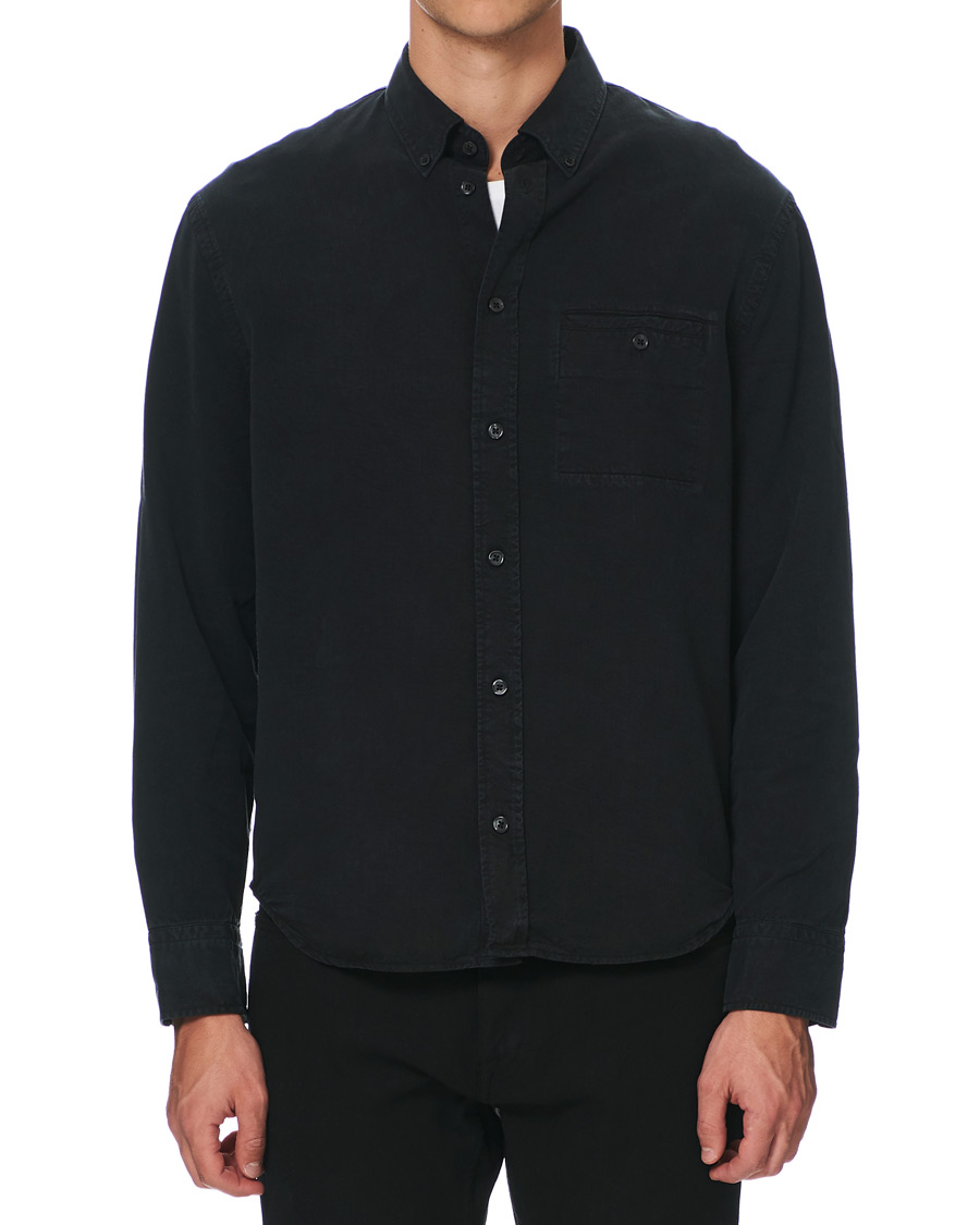 Herr | Skjortor | Filippa K | Zachary Tencel Shirt Almost Black