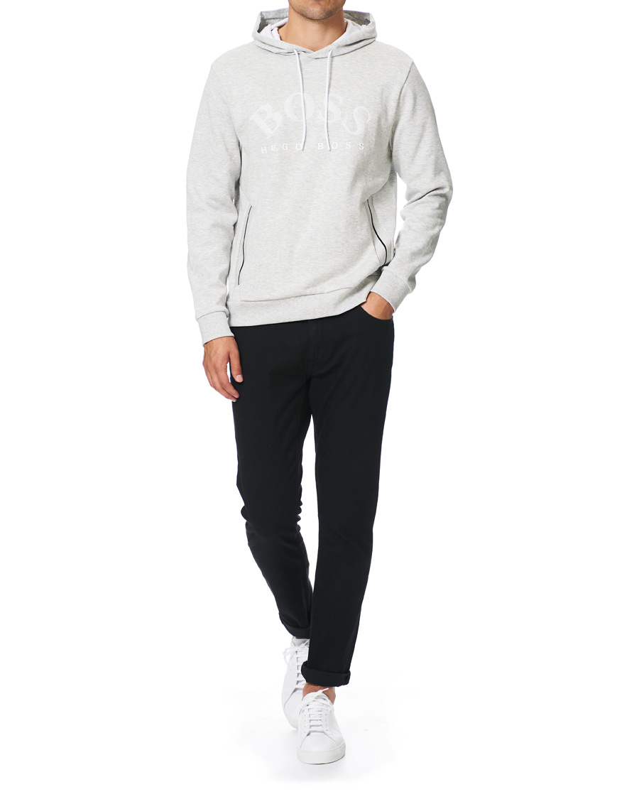 Herr | Tröjor | BOSS GREEN | BOSS Athleisure Soody Hoddie Grey
