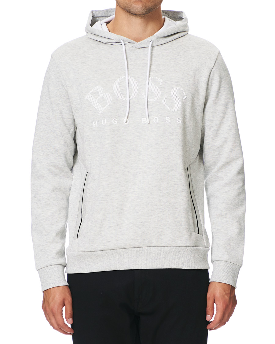 Herr | Tröjor | BOSS GREEN | BOSS Athleisure Soody Hoddie Grey