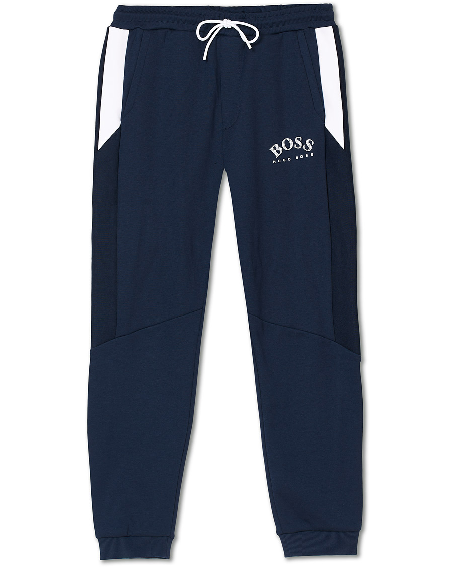 Herr | Byxor | BOSS GREEN | BOSS Athleisure Hadiko Sweatpants Navy