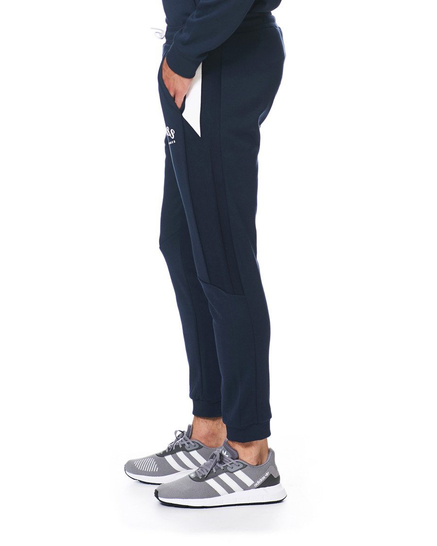 Herr | Byxor | BOSS GREEN | BOSS Athleisure Hadiko Sweatpants Navy