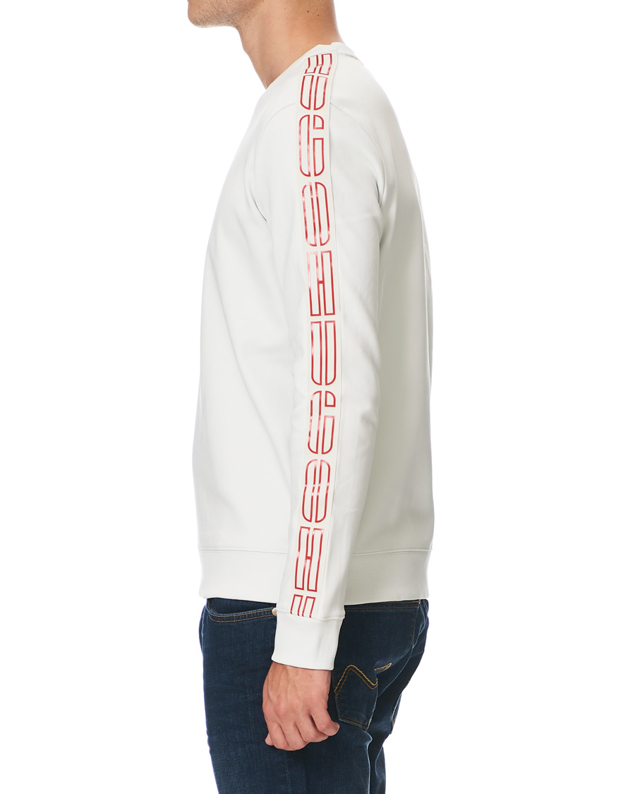 Herr | Tröjor | HUGO | Doby Logo Sweatshirt Natural