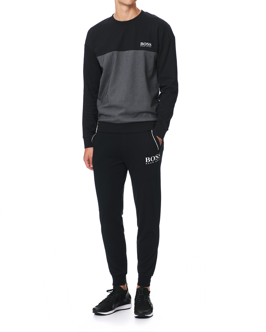 Herr | HUGO Hybrid Mesh Running Sneaker Black | HUGO | Hybrid Mesh Running Sneaker Black