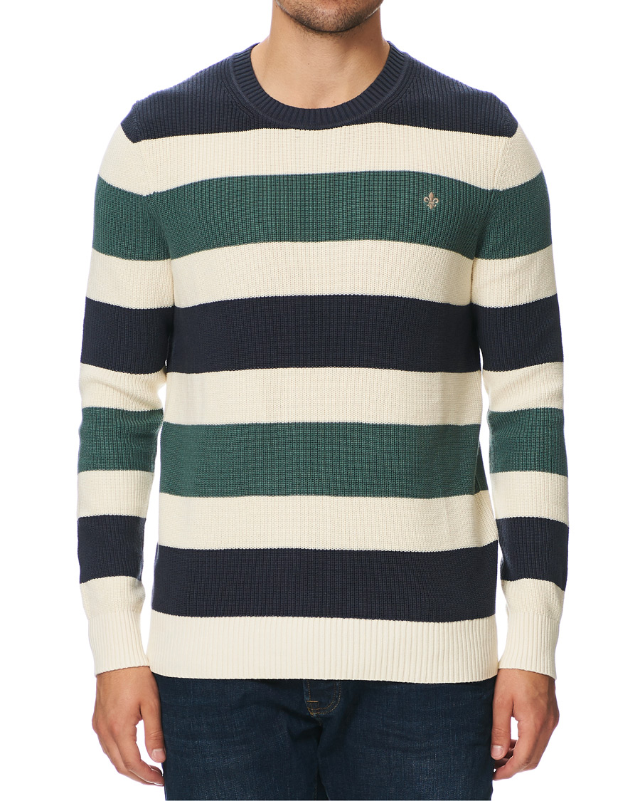 Herr | Tröjor | Morris | Cardew Stripe O-neck Sweater Multi