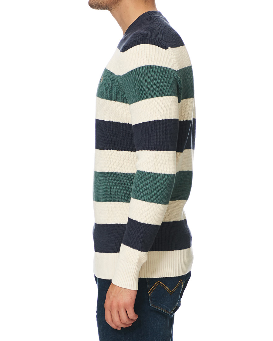 Herr | Tröjor | Morris | Cardew Stripe O-neck Sweater Multi